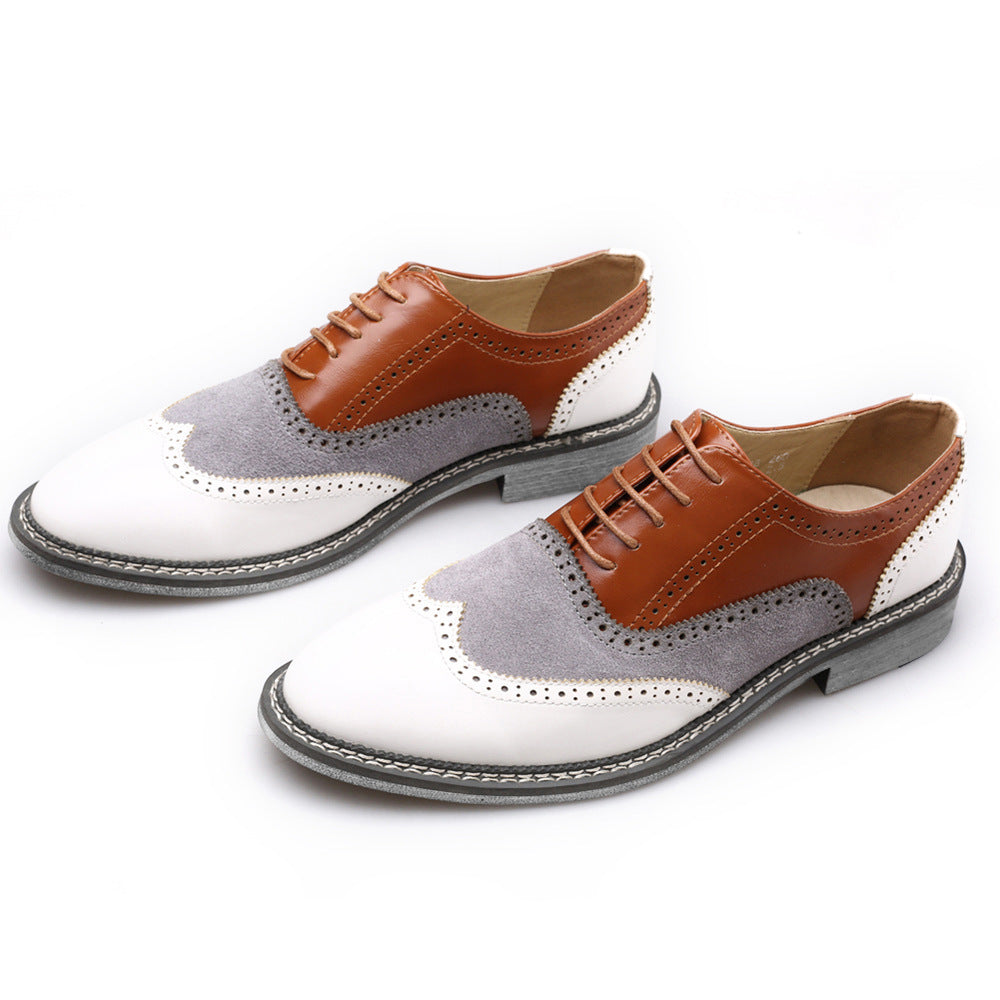 【⏰On Big Sale 】Business casual leather shoes with pointed head heightening