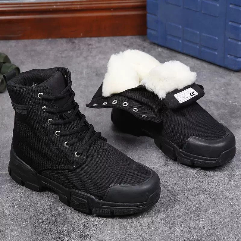 Men's Padded Thickened Coldproof Warm Snow Boots