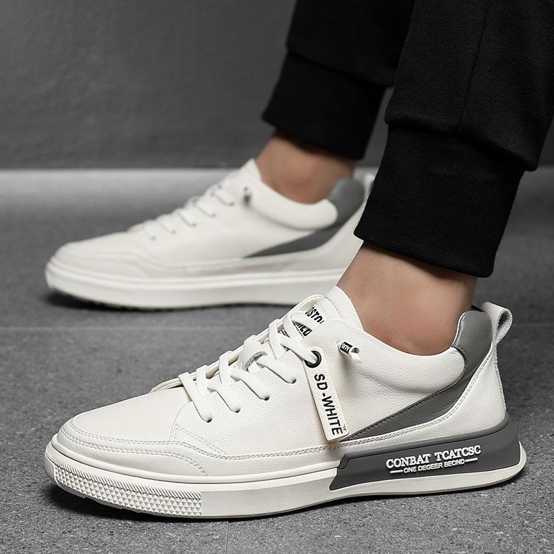 Breathable All-match Trendy White Shoes