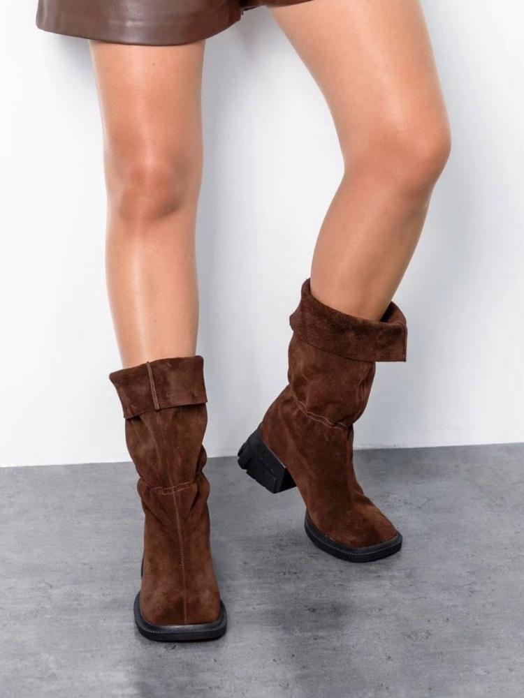 Fashion Foldable Two-Wear Boots