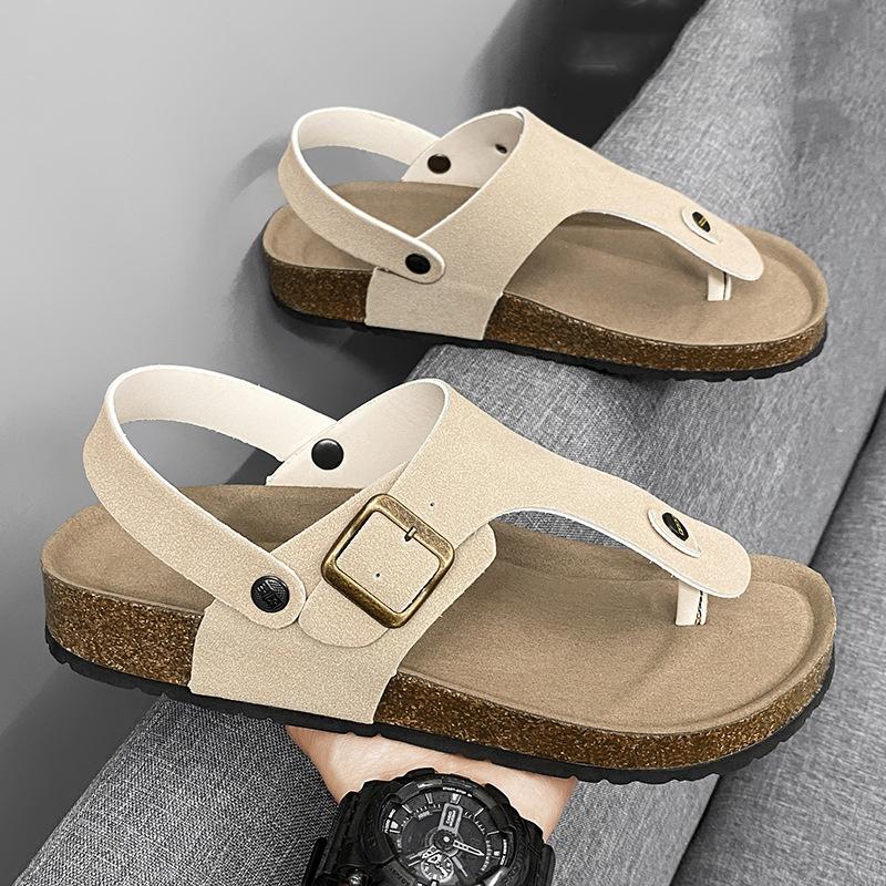 Buckle Flat Birkenstock Thong Sandals