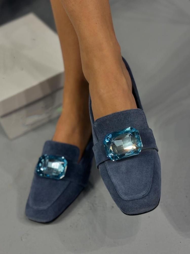 Chic Rhinestone Loafers