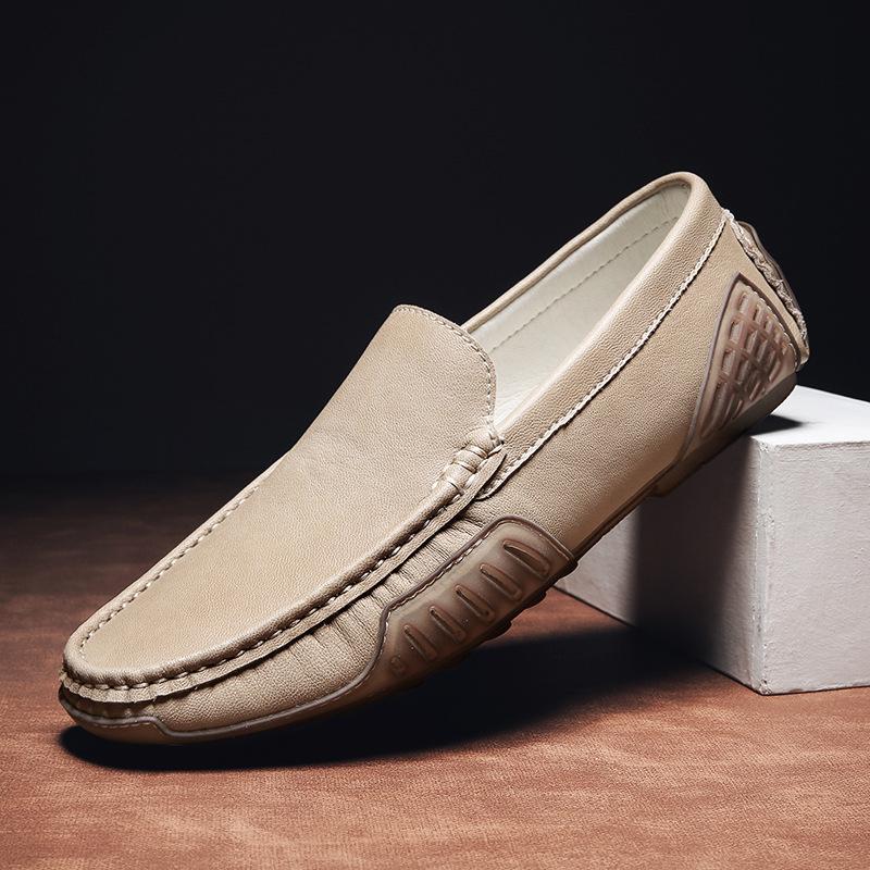 Summer Fashion Breathable Casual Leather Shoes