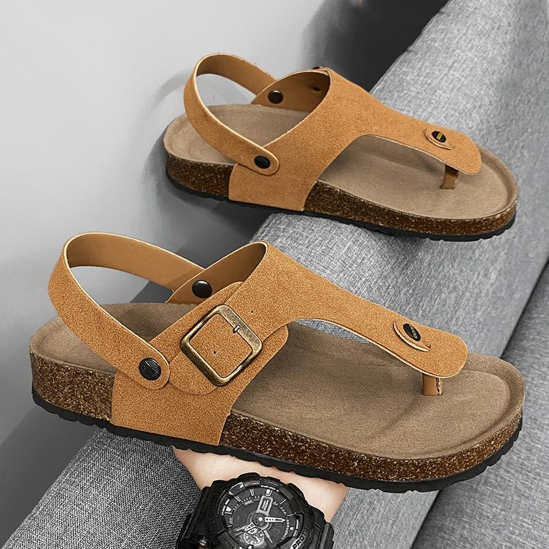 Buckle Flat Birkenstock Thong Sandals