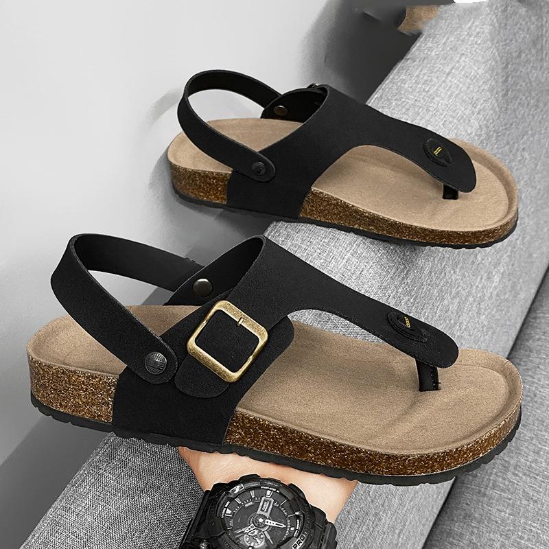 Buckle Flat Birkenstock Thong Sandals