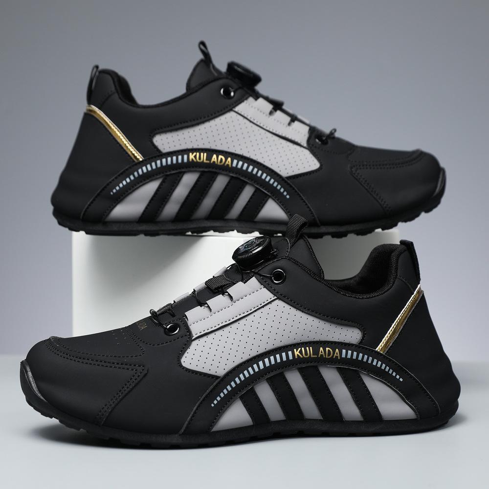 Rotary button premium running shoes