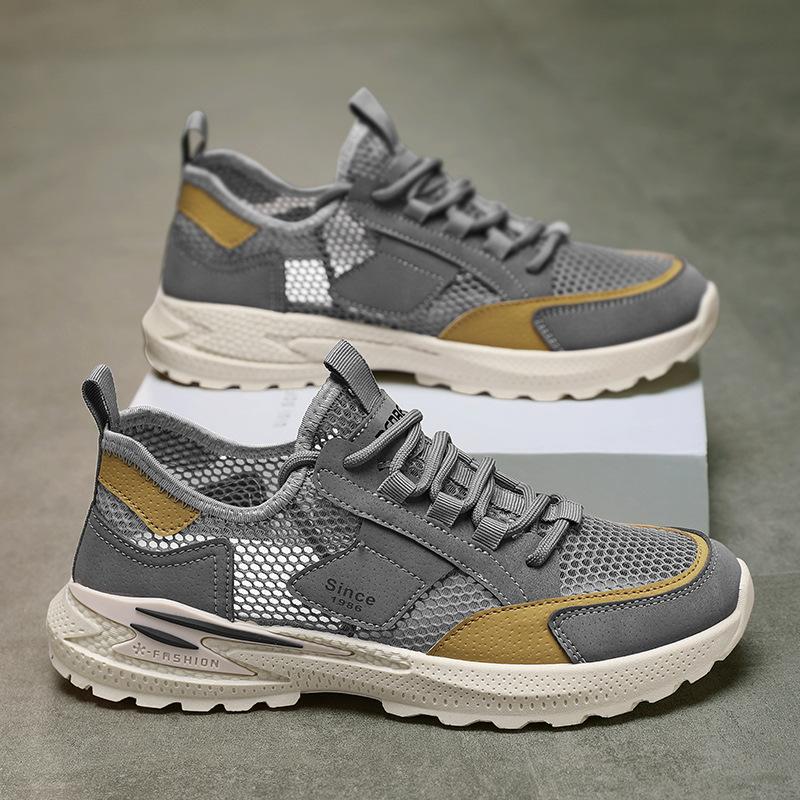 Summer Thin Hollow Mesh Breathable Casual Mesh Shoes