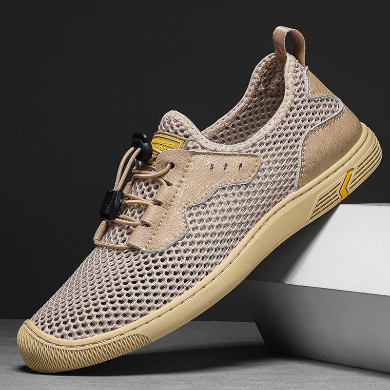 Non-slip breathable hollow mesh casual shoes