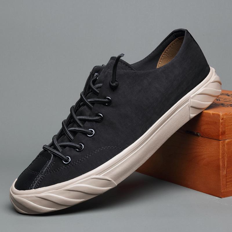 Spring and summer casual men's canvas shoes