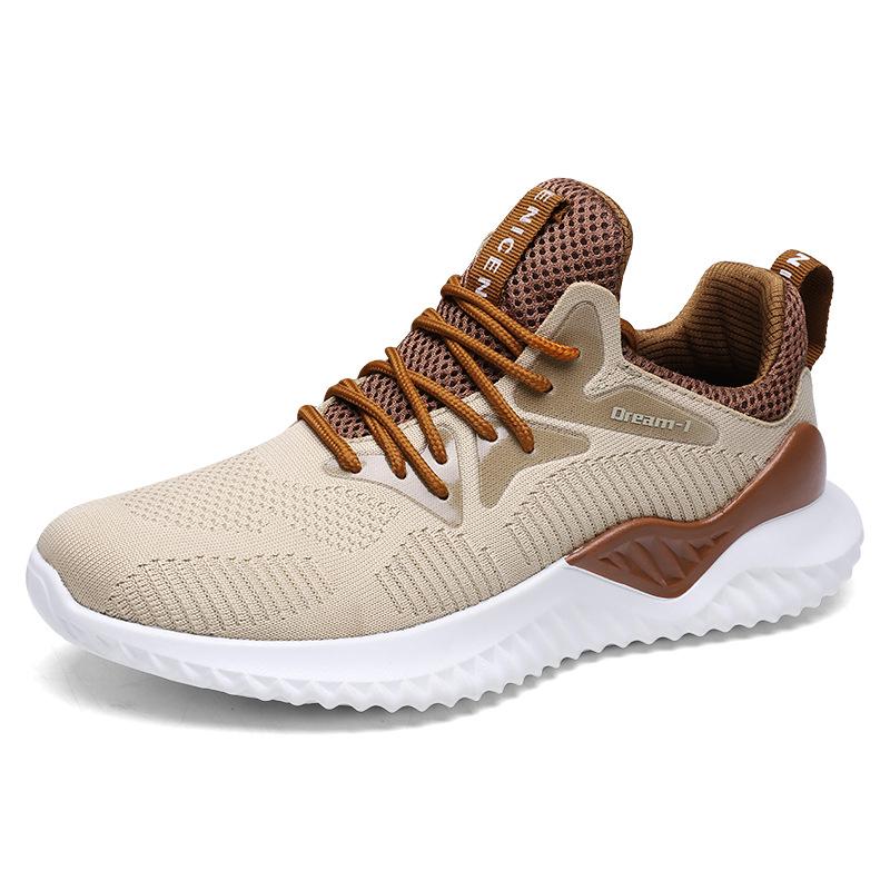 Casual Flying Woven Breathable Soft-soled Shoes