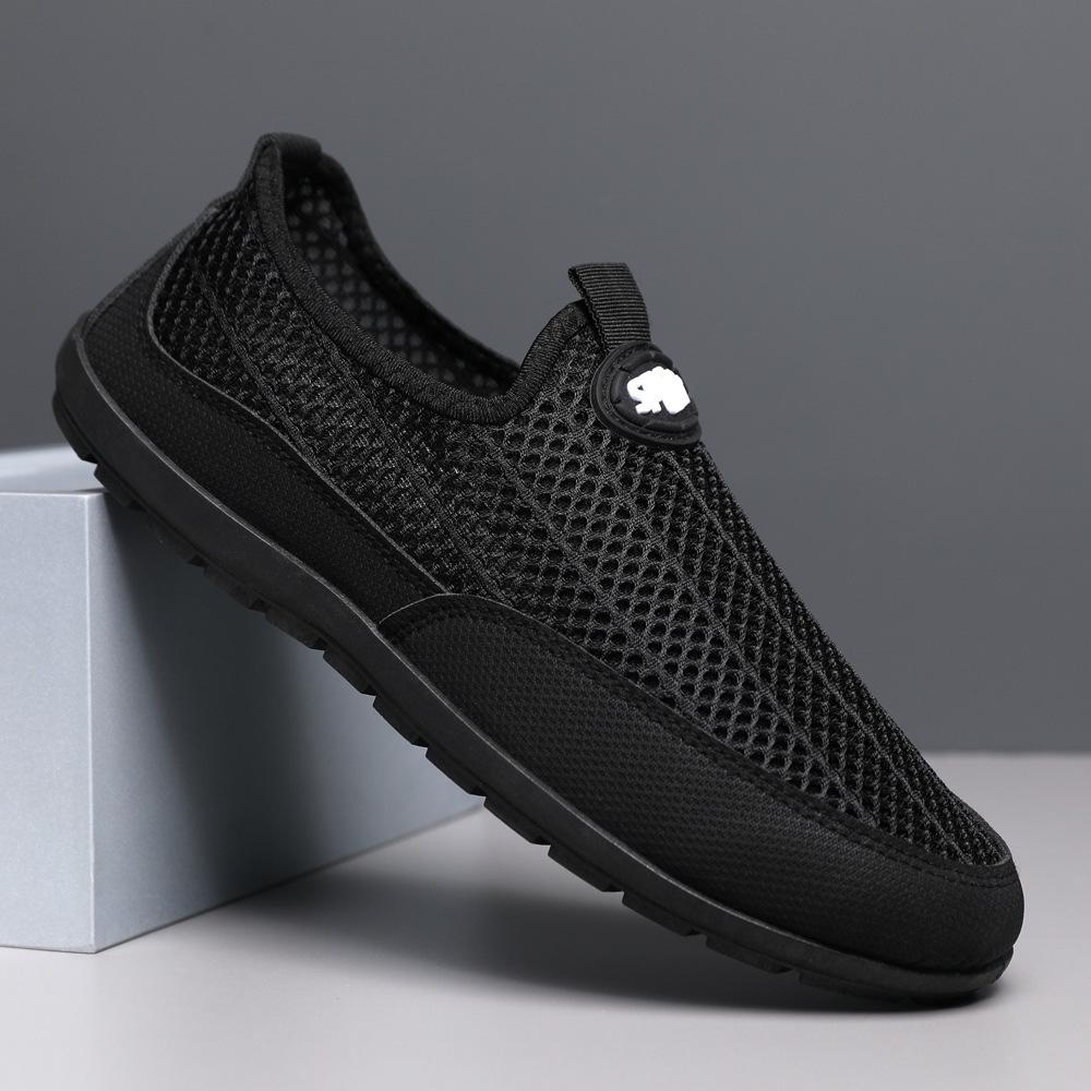 Summer hollow mesh breathable loafers