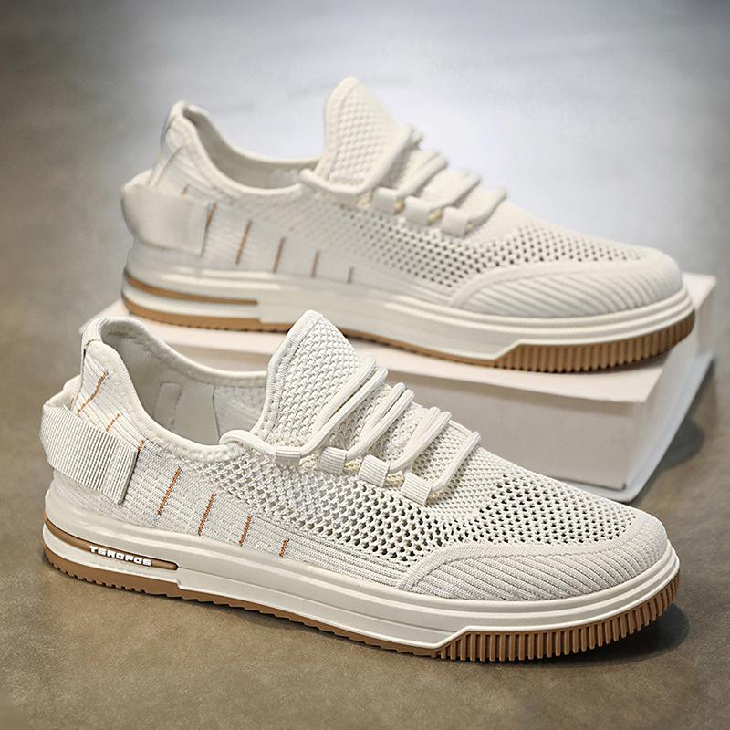 Summer breathable thin mesh hollowed out sneakers