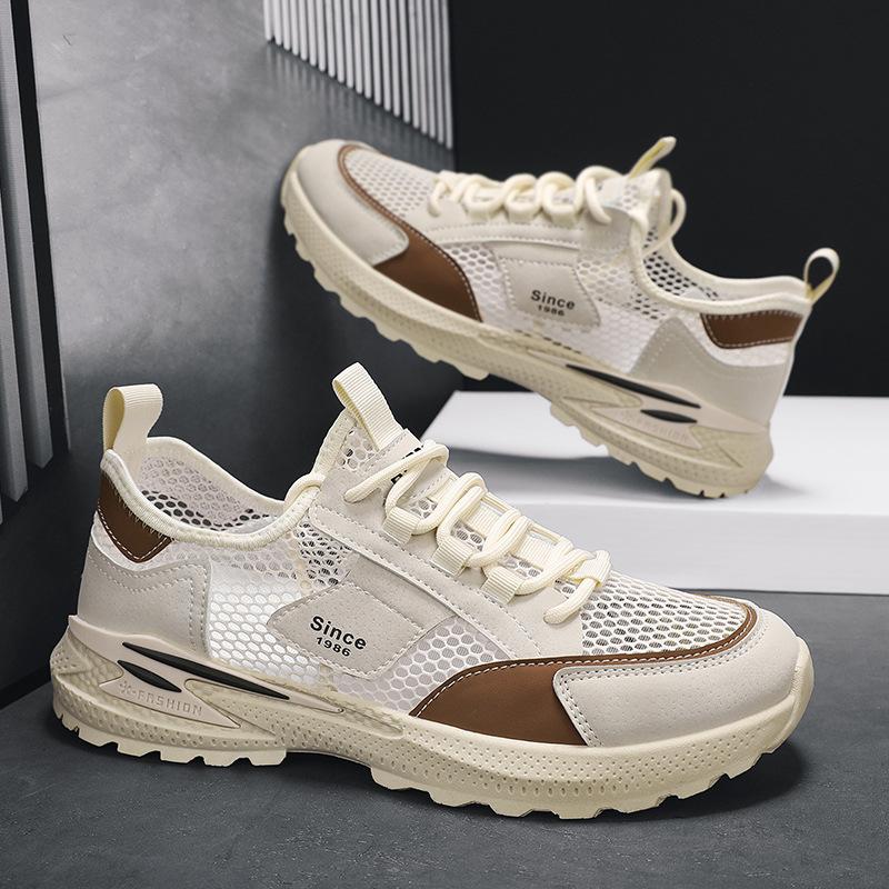 Summer Thin Hollow Mesh Breathable Casual Mesh Shoes