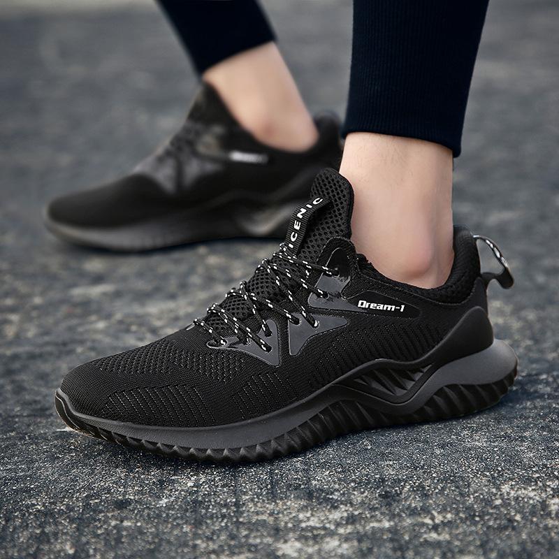 Casual Flying Woven Breathable Soft-soled Shoes