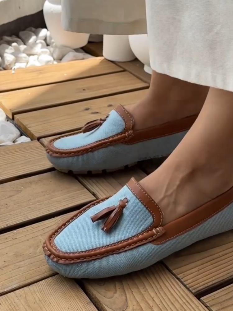 Denim Loafers