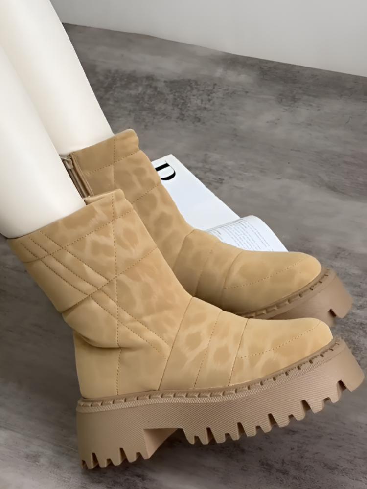 Women's Fashion Platform Warm Boots