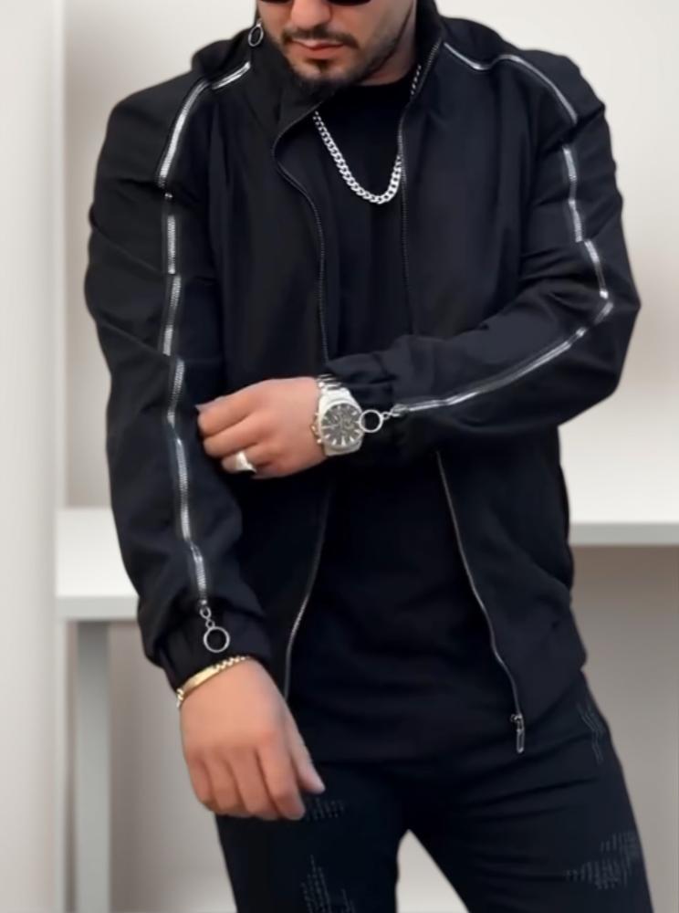 Men's Fashion Zipper Warm Jacket