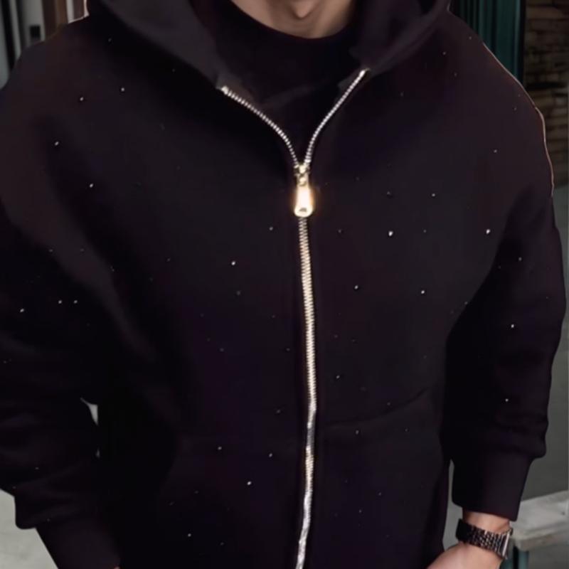 Men's Fashion Shiny Hoodie