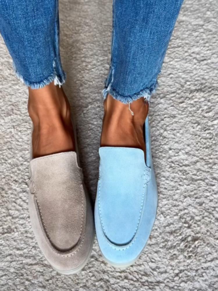 Women's Suede Loafers