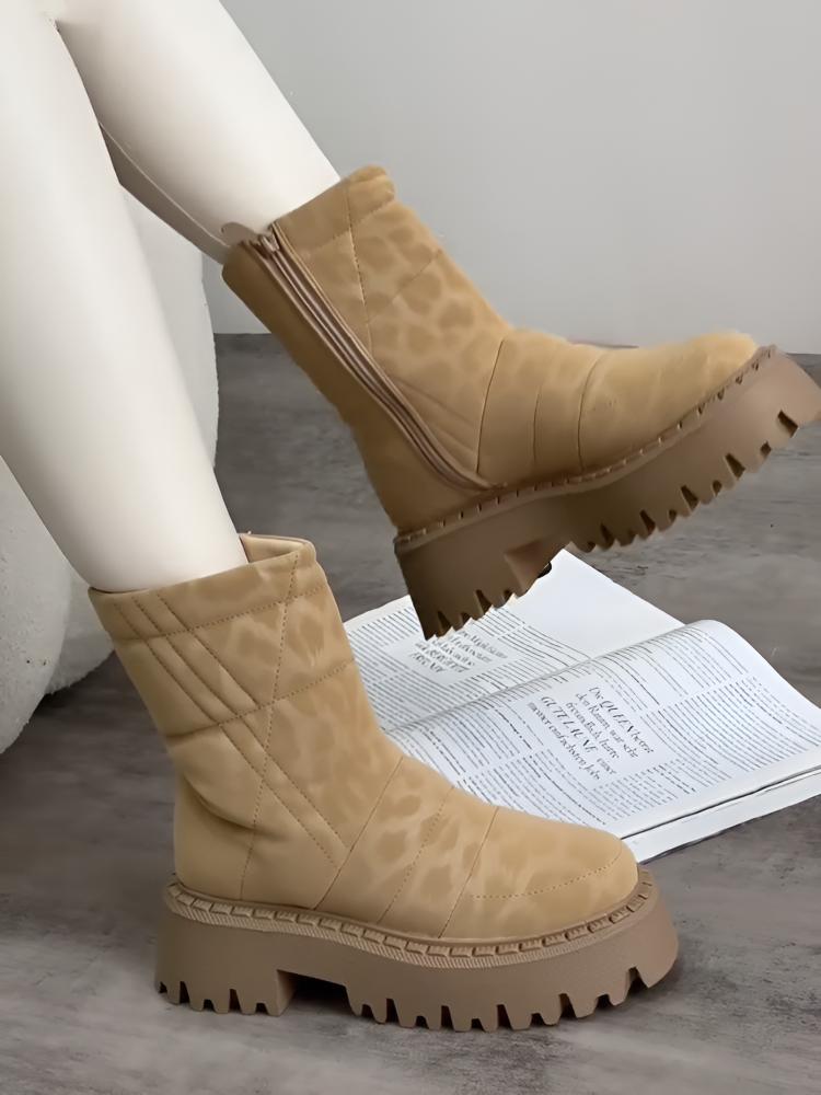 Women's Fashion Platform Warm Boots