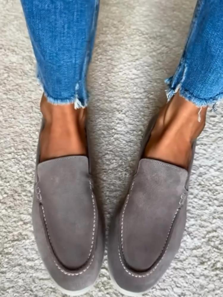 Women's Suede Loafers