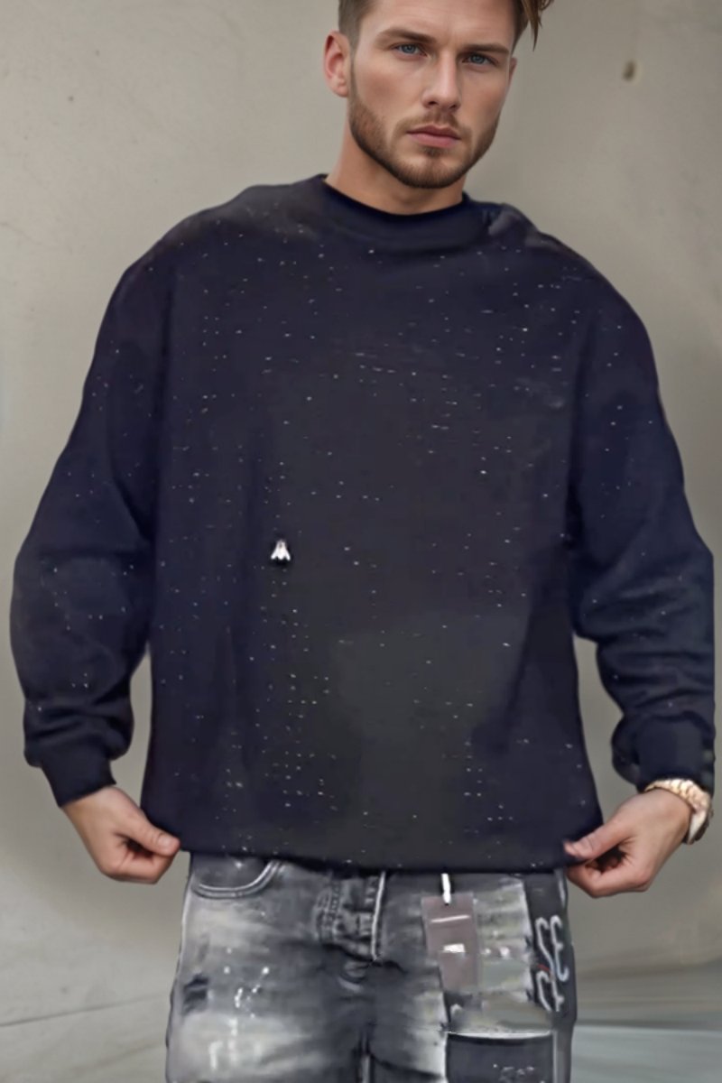 Men's Fashionable Bright Diamond Sweatshirt