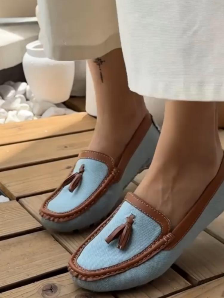 Denim Loafers