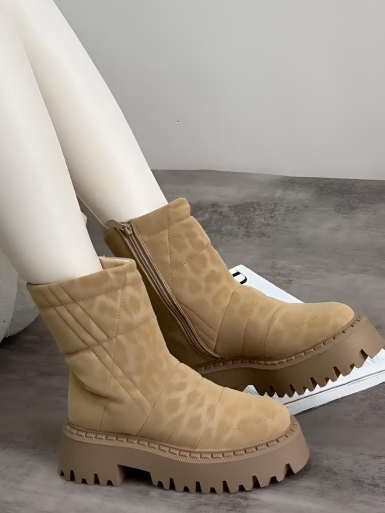 Women's Fashion Platform Warm Boots