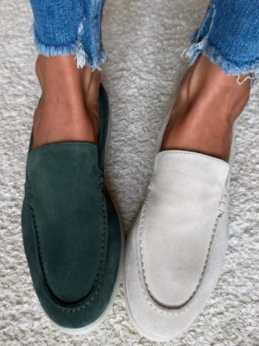 Women's Suede Loafers